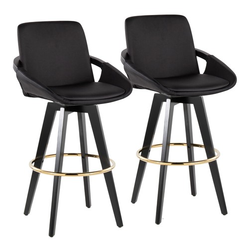 Cosmo 30" Fixed-height Barstool - Set Of 2